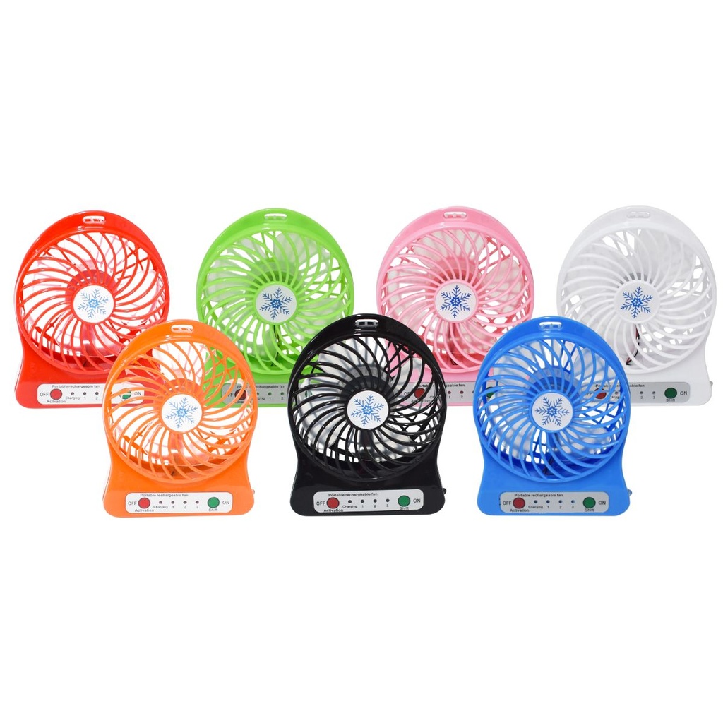 Ventilador Mini de Pila Recargable  FS-003