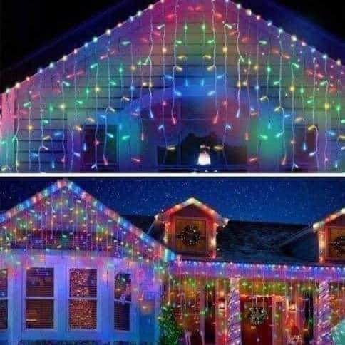 Cascada 100 Focos LED Multicolor  ZSD-033