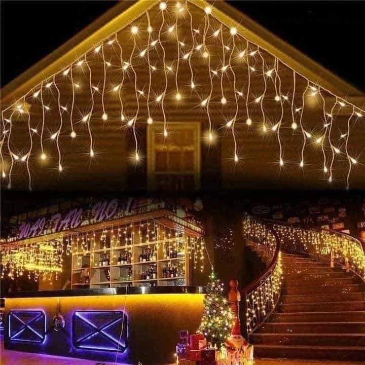 Cascada 100 Focos LED Cálida  ZSD-036