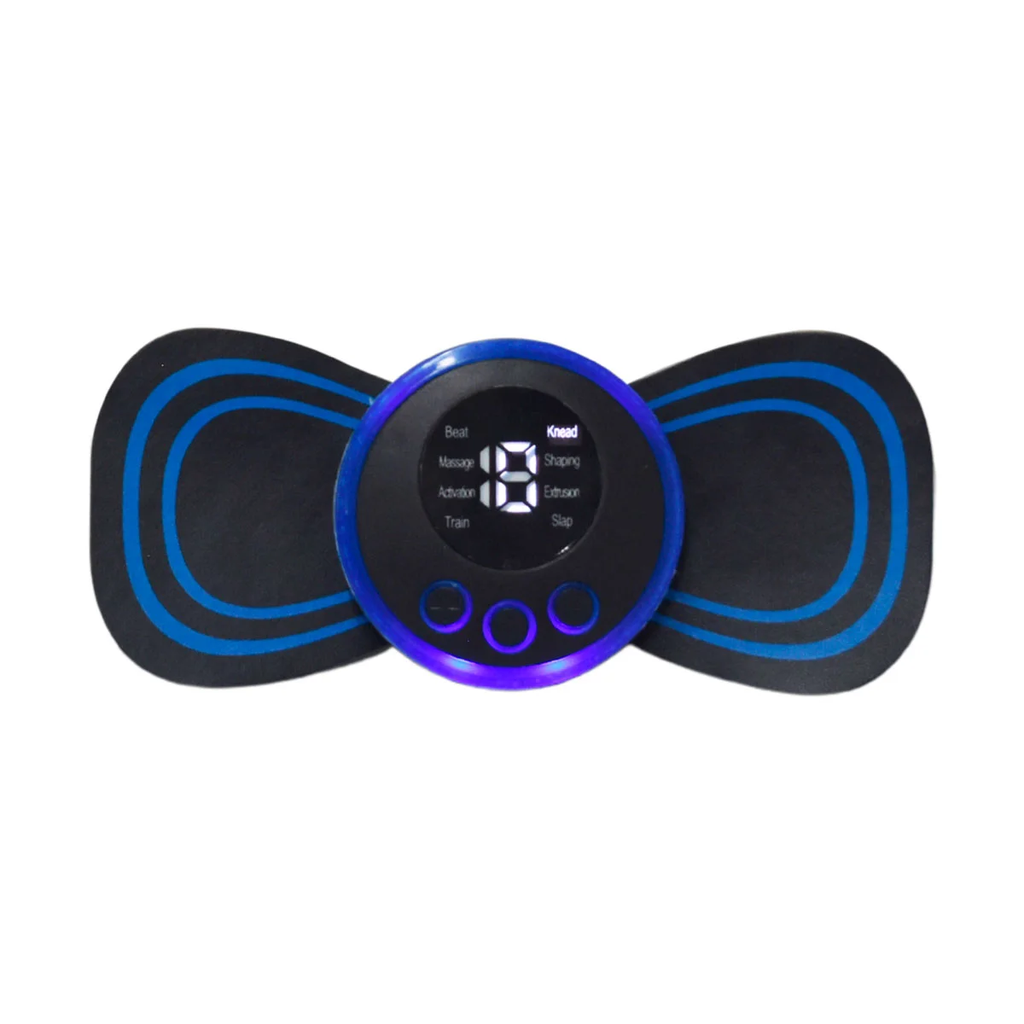 Parche Masajeador Eléctrico Recargable, 8 Modos, 19 Niveles MR-807