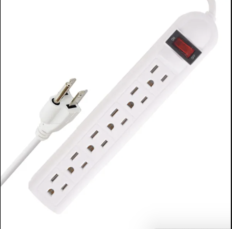 Multicontacto Barra de 6 Enchufes MULTI-23