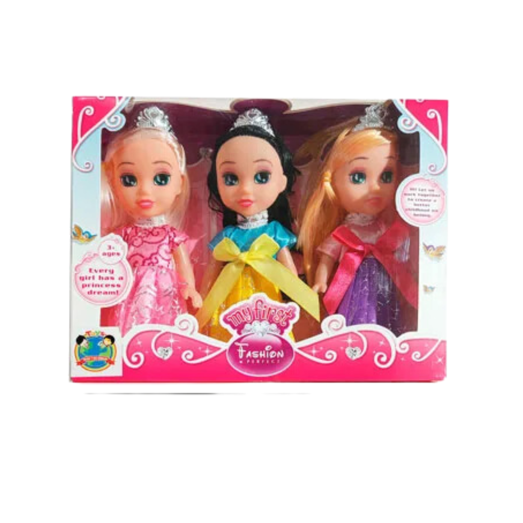 Juguete Set de 3 Muñecas  968-A