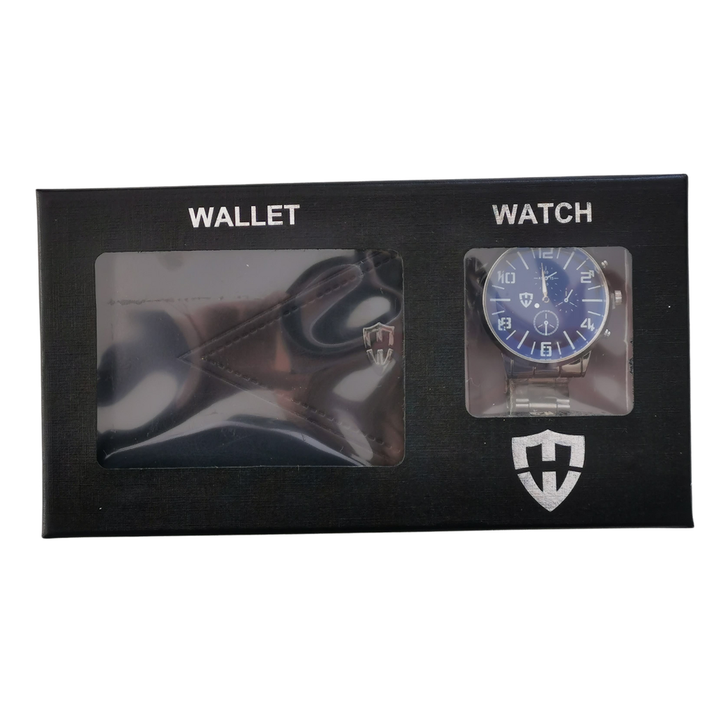 Set de Caballero Cartera-Reloj