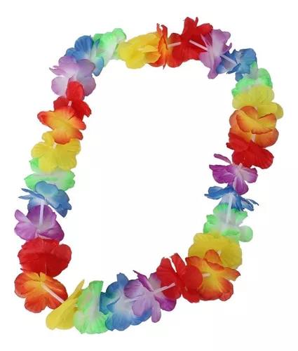 Batucada Collar Hawaiano Fiesta 12pzas QHH0002