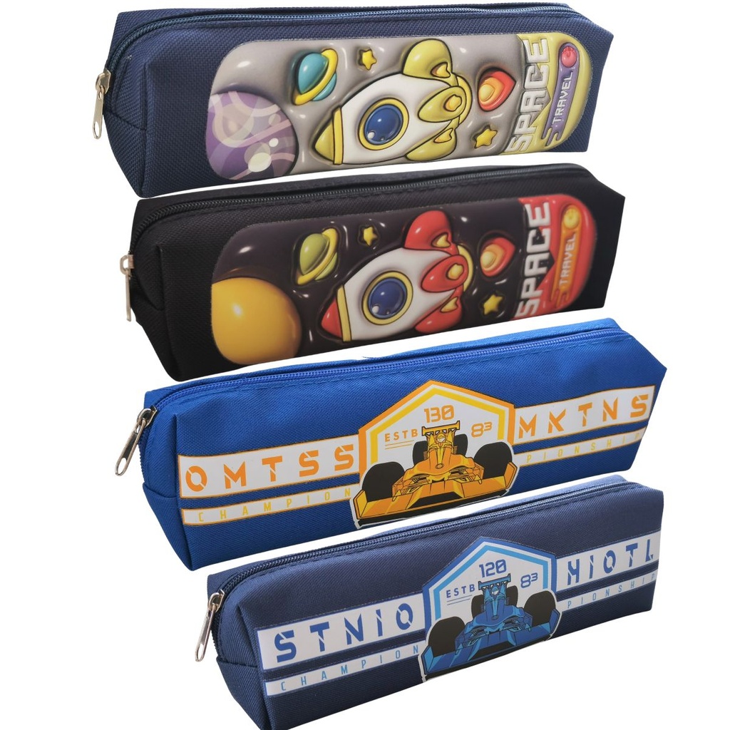 Estuchera con Diseño Kawaii Niño  SN-305BH 