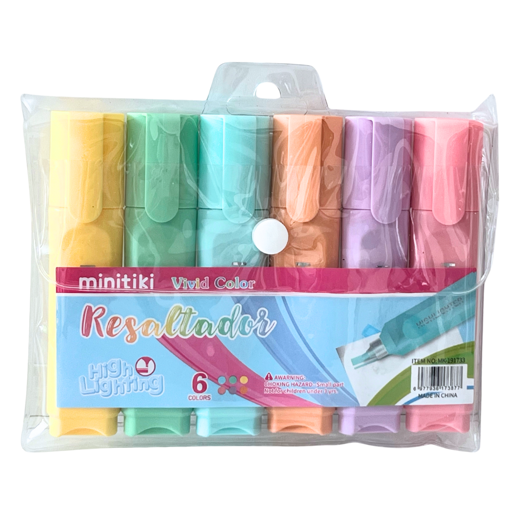 Marcatextos 6pzas  MK191733