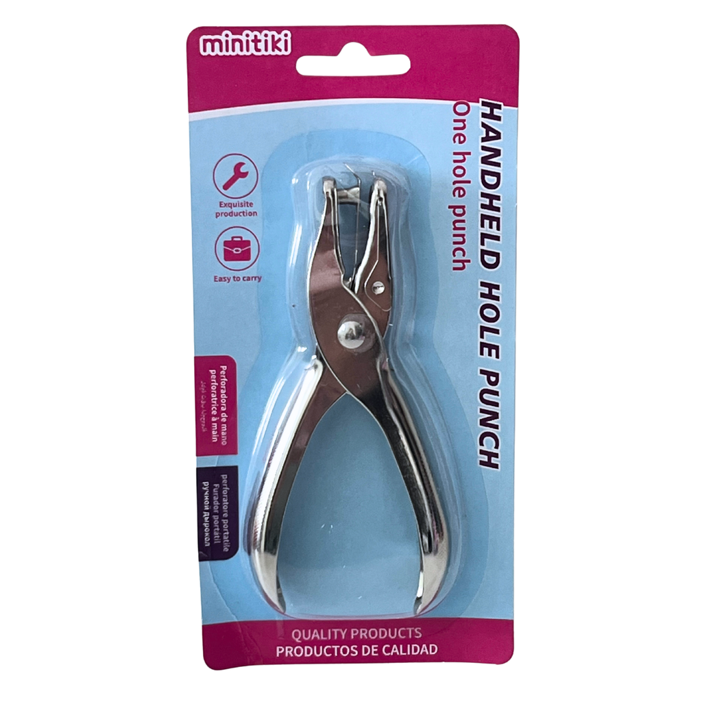 Perforadora Metálica 1 Orificio  MK-141161