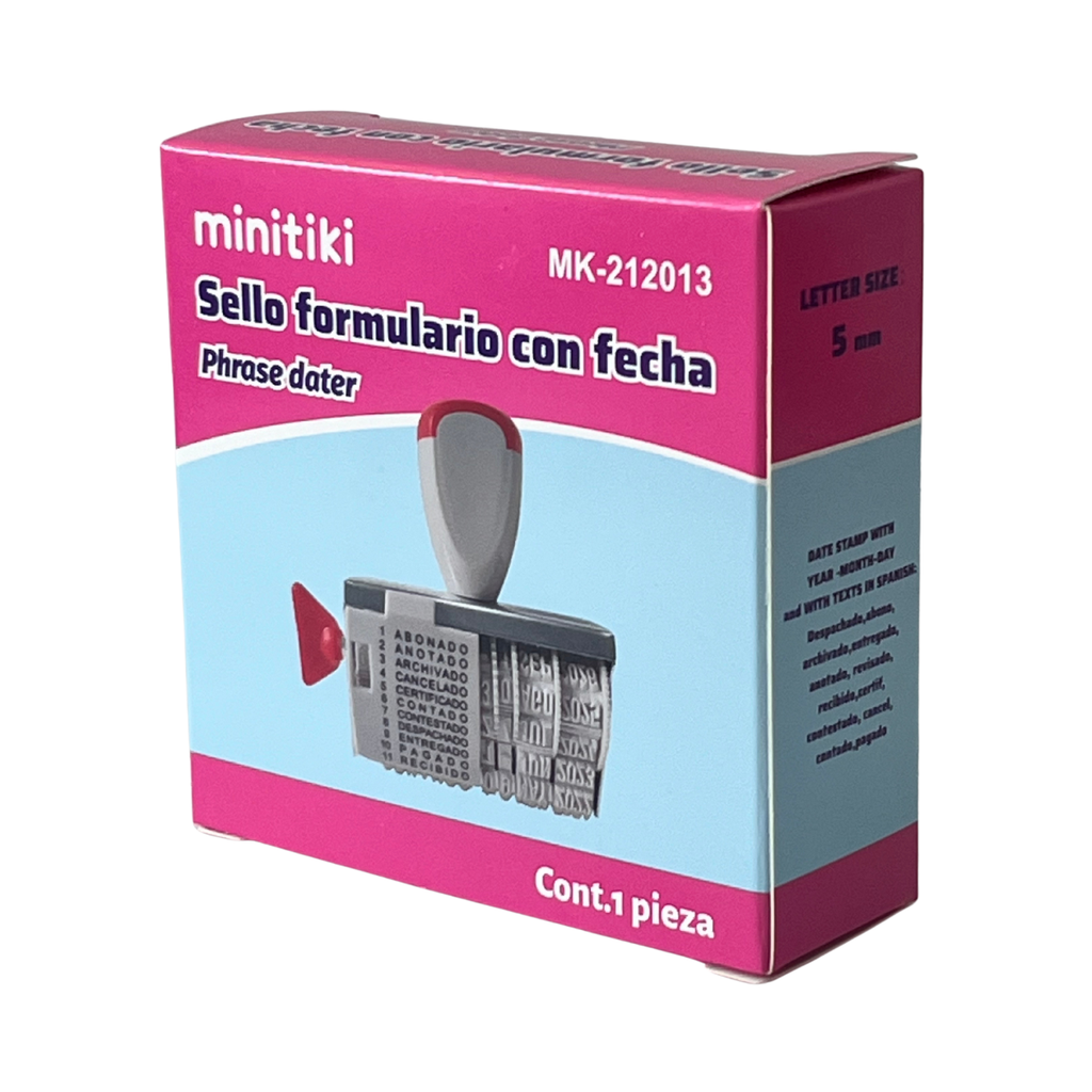 Sello Foliador Fechador  MK-212013 