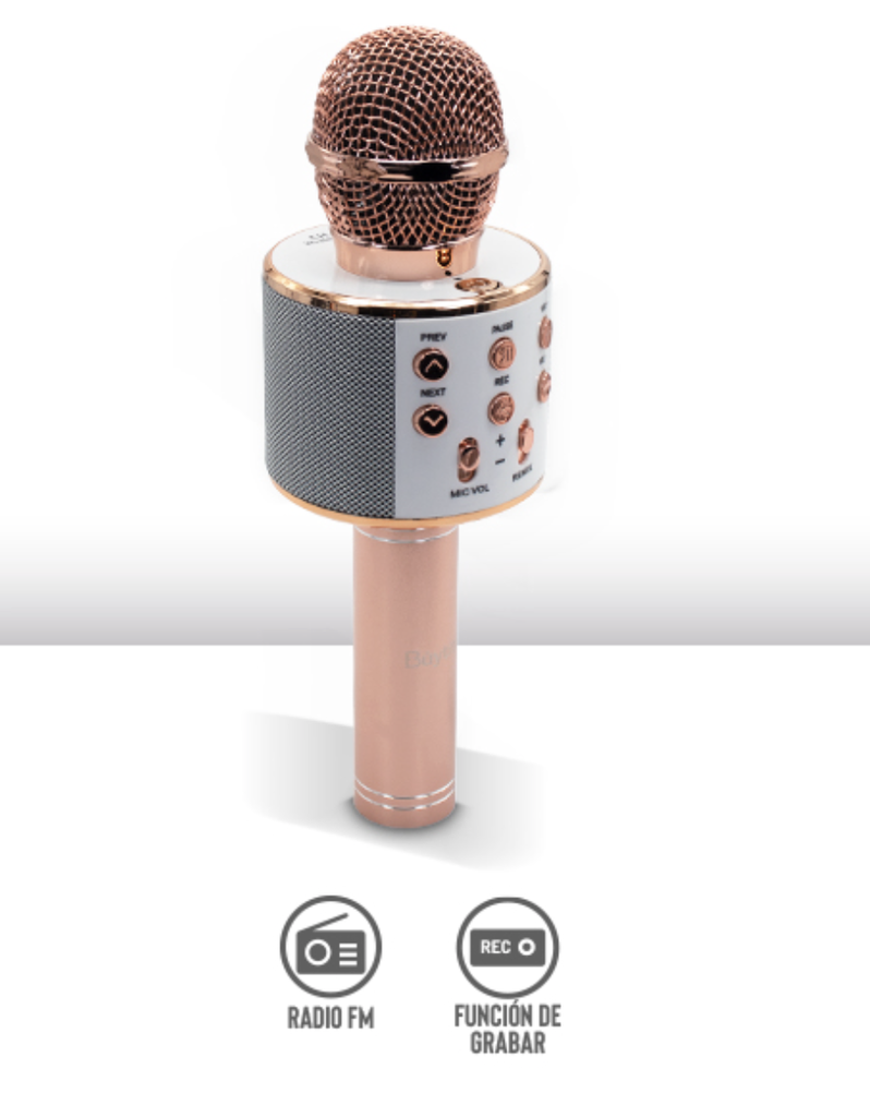 Micrófono Bocina Bluetooth  CH-J2074
