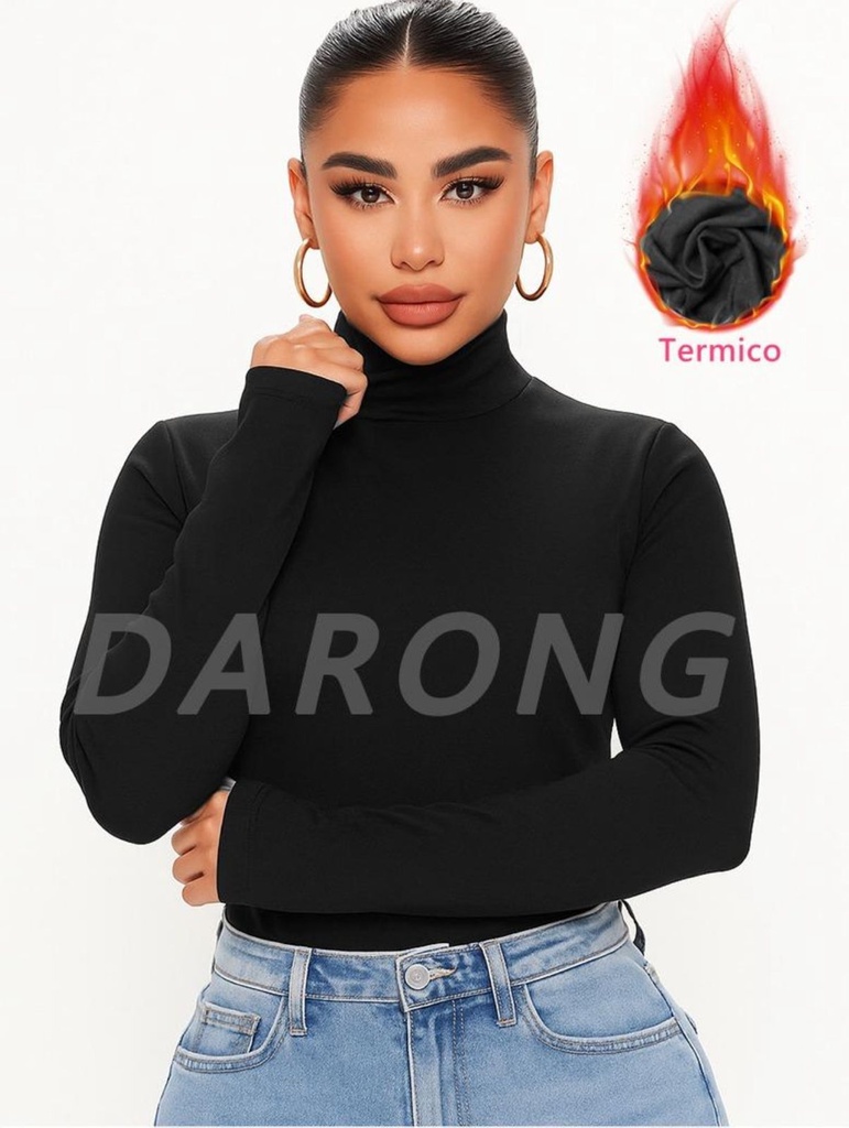 Blusa Térmica Cuello Alto Colores Surtidos  SY100CO