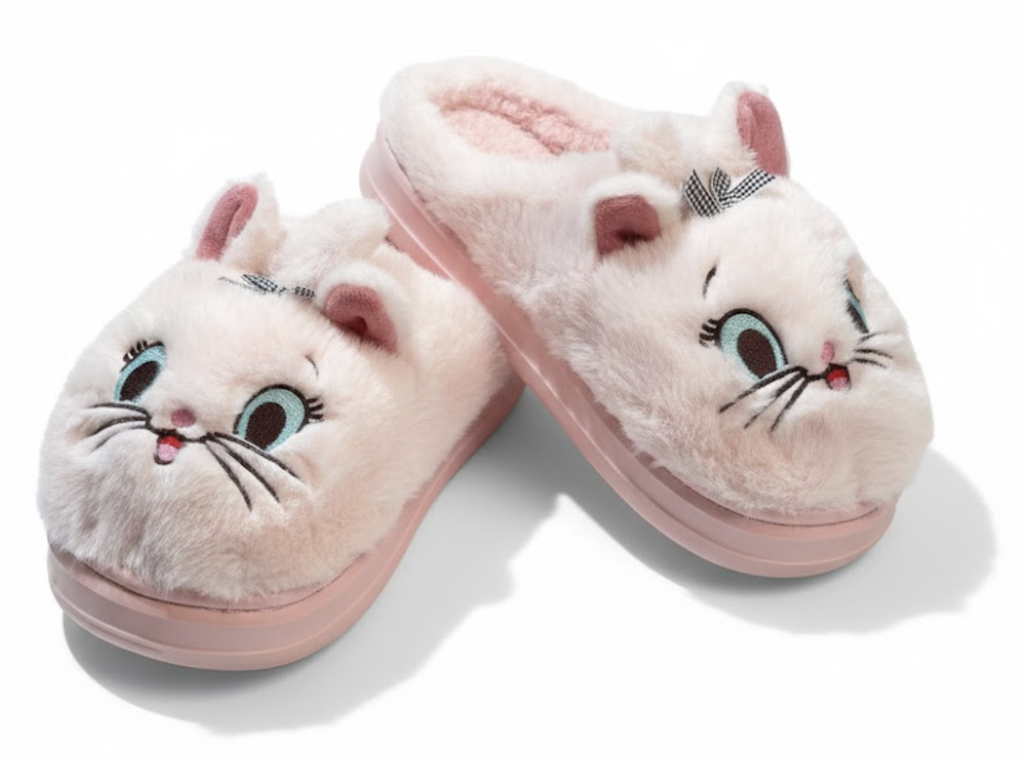 Pantufla Diseño Gato