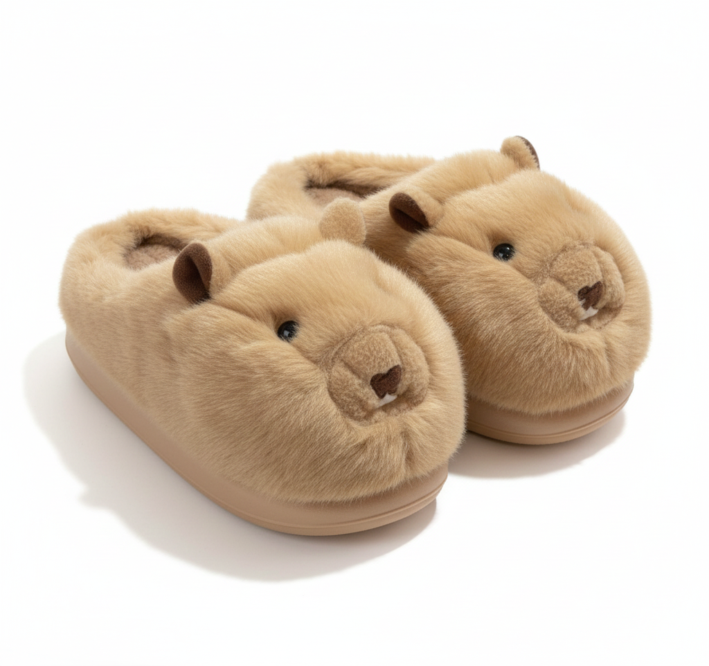 Pantufla Diseño Capibara