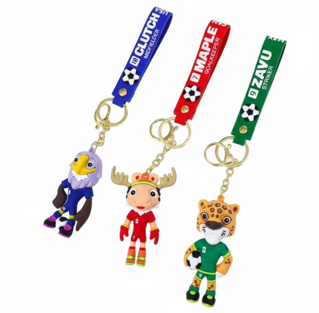 Llavero de Goma Mundial 