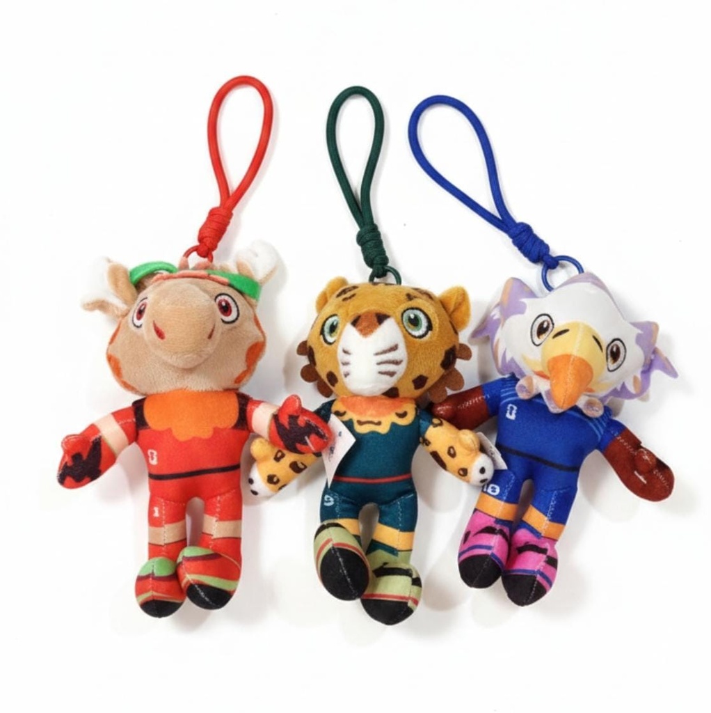 Llavero de Peluche del Mundial 