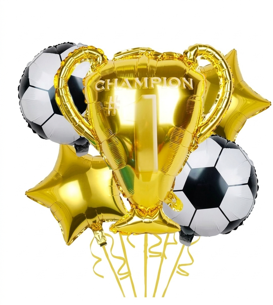 Set de Globos Mundial Copa 5pzas  QTZ7779