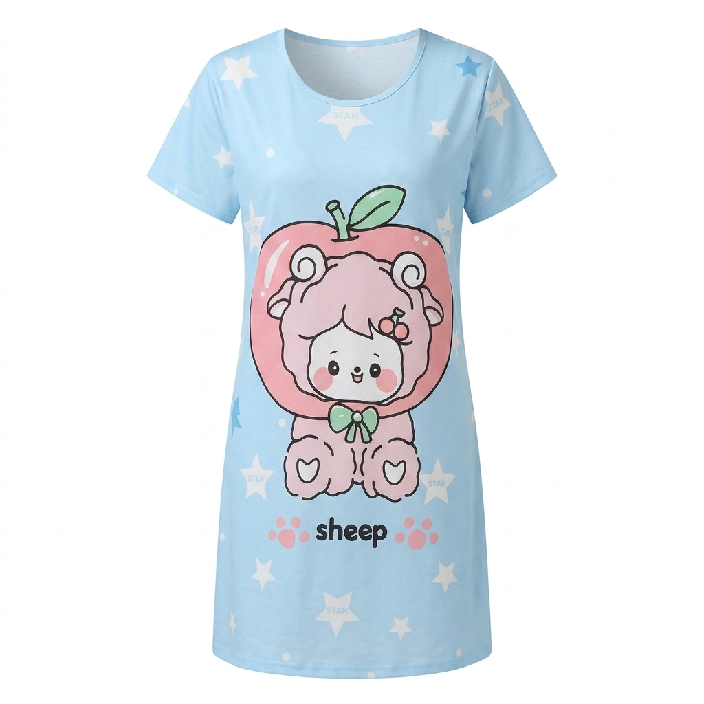Camison con Diseño de Animalitos  AP005E
