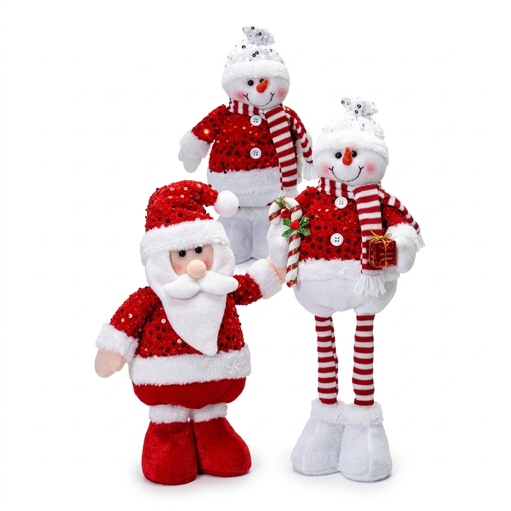 Muñeco Patón Navidad Rojo  ZSD-381