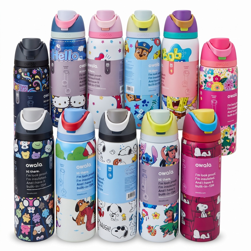 Vaso Owala 32oz Diseños Variados  OS32oz
