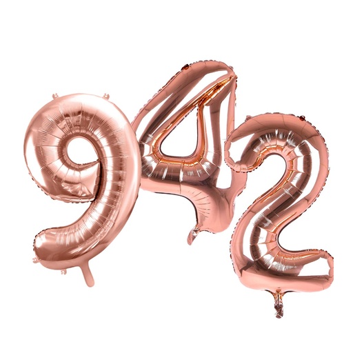 Globo Número 80 cm 32" Rosa