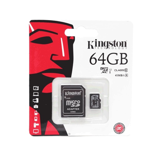 [STC20212509] Memoria SD 64 GB Kingston 