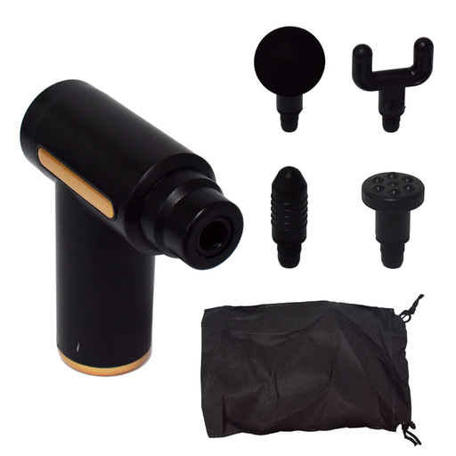 [STC20213100] Pistola Masajeador con 4 Cabezales  MR-809 