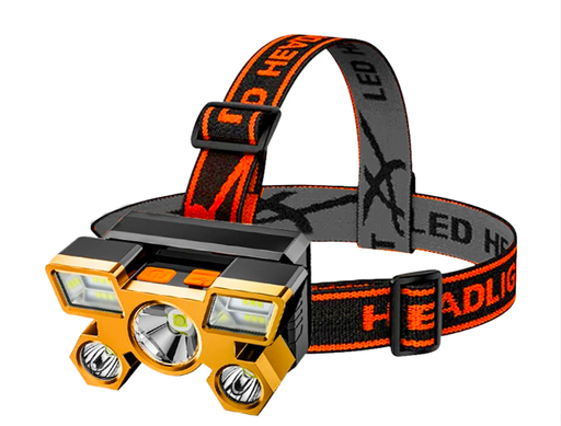 [STC20213255] Linterna Tipo Minero 5 LED Portátil  SQ-808