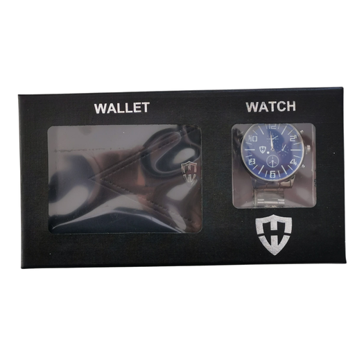 [STC20213694] Set de Caballero Cartera-Reloj