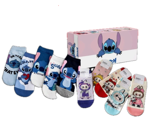 [STC20214060] Set de 5 Calcetines Infantiles Personajes  1496