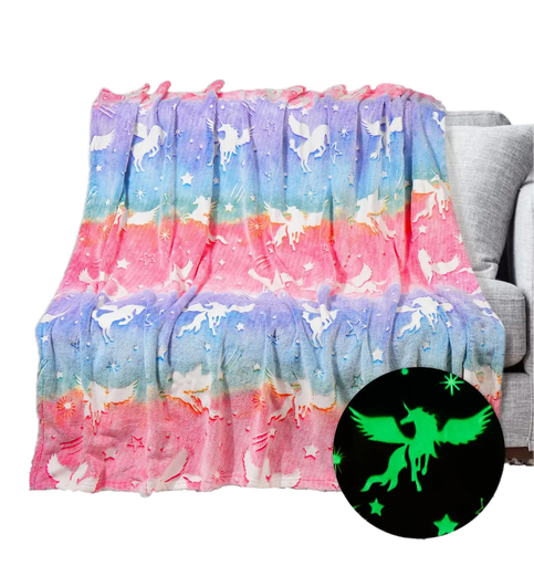 [STC20214063] Cobija Frazada Mágica Brilla en la Oscuridad 