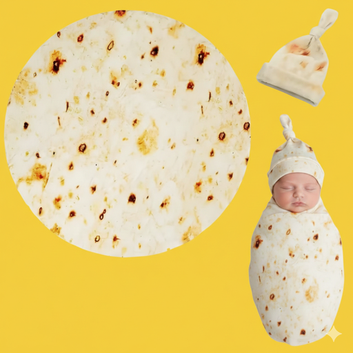 [STC20214373] Frazada en Forma de Tortilla 